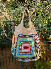 Load image into Gallery viewer, Beige Crochet soft Bag