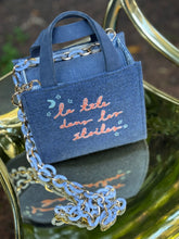 Load image into Gallery viewer, La Tête dans les Etoiles Micro Tote