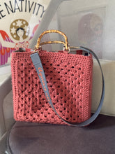 Load image into Gallery viewer, Against All Odds Crochet Shopper Bag
