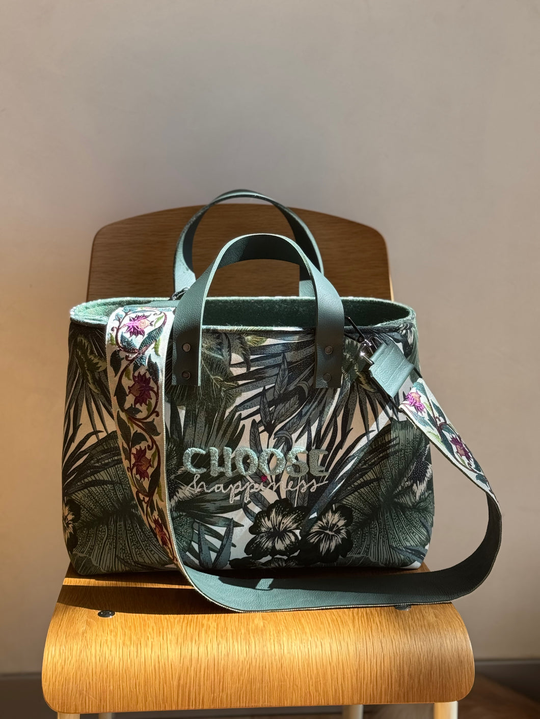 Choose Happiness Large Soft Bag