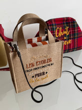 Load image into Gallery viewer, J’ai aimé les étoiles Micro Tote
