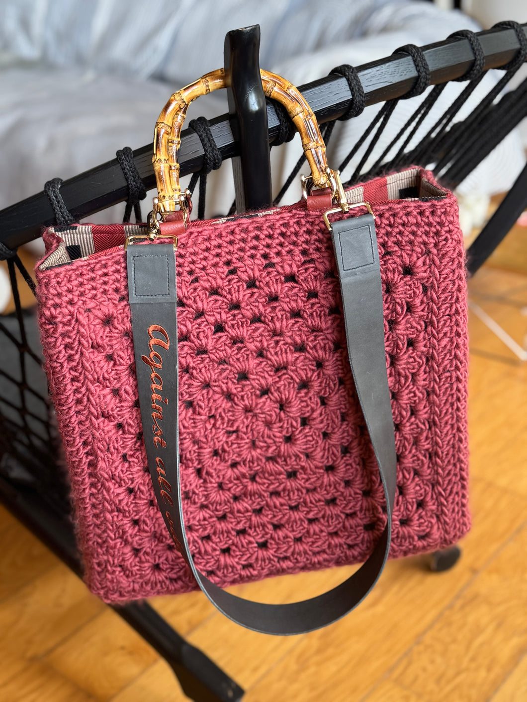 Against All Odds Crochet Shopper Bag