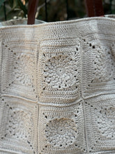 Load image into Gallery viewer, Beige Crochet Shopper Bag
