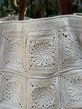 Load image into Gallery viewer, Beige Crochet Shopper Bag
