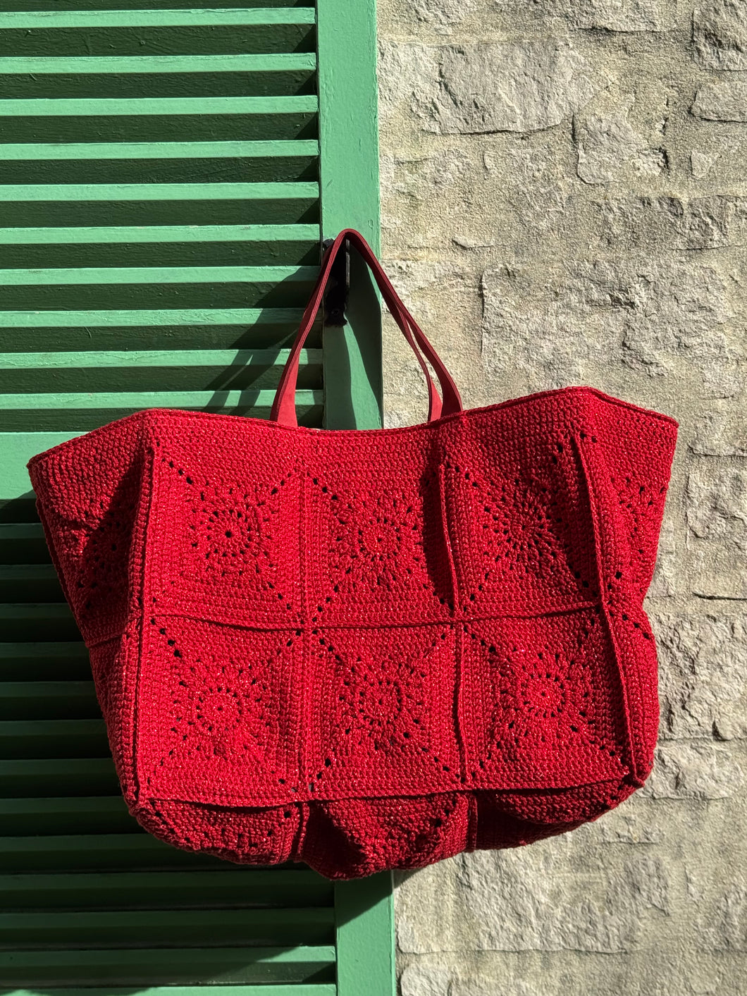 Sparkle Crochet Bag XL