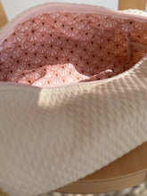 Load image into Gallery viewer, Honey Comb off white Pouch
