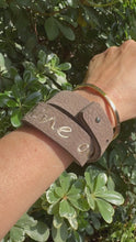 Load and play video in Gallery viewer, Leather Wrap Bracelet
